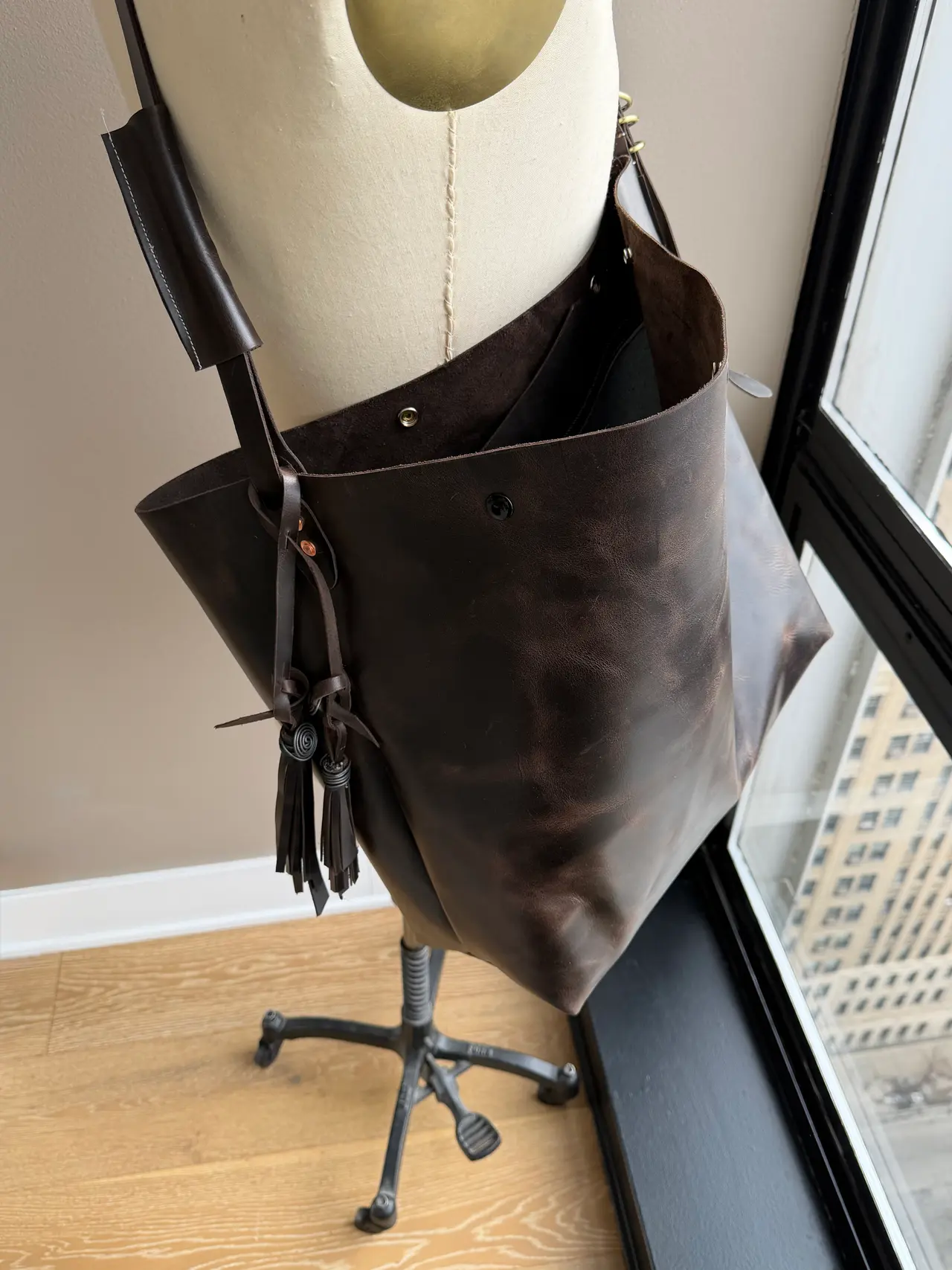 Brown-leather