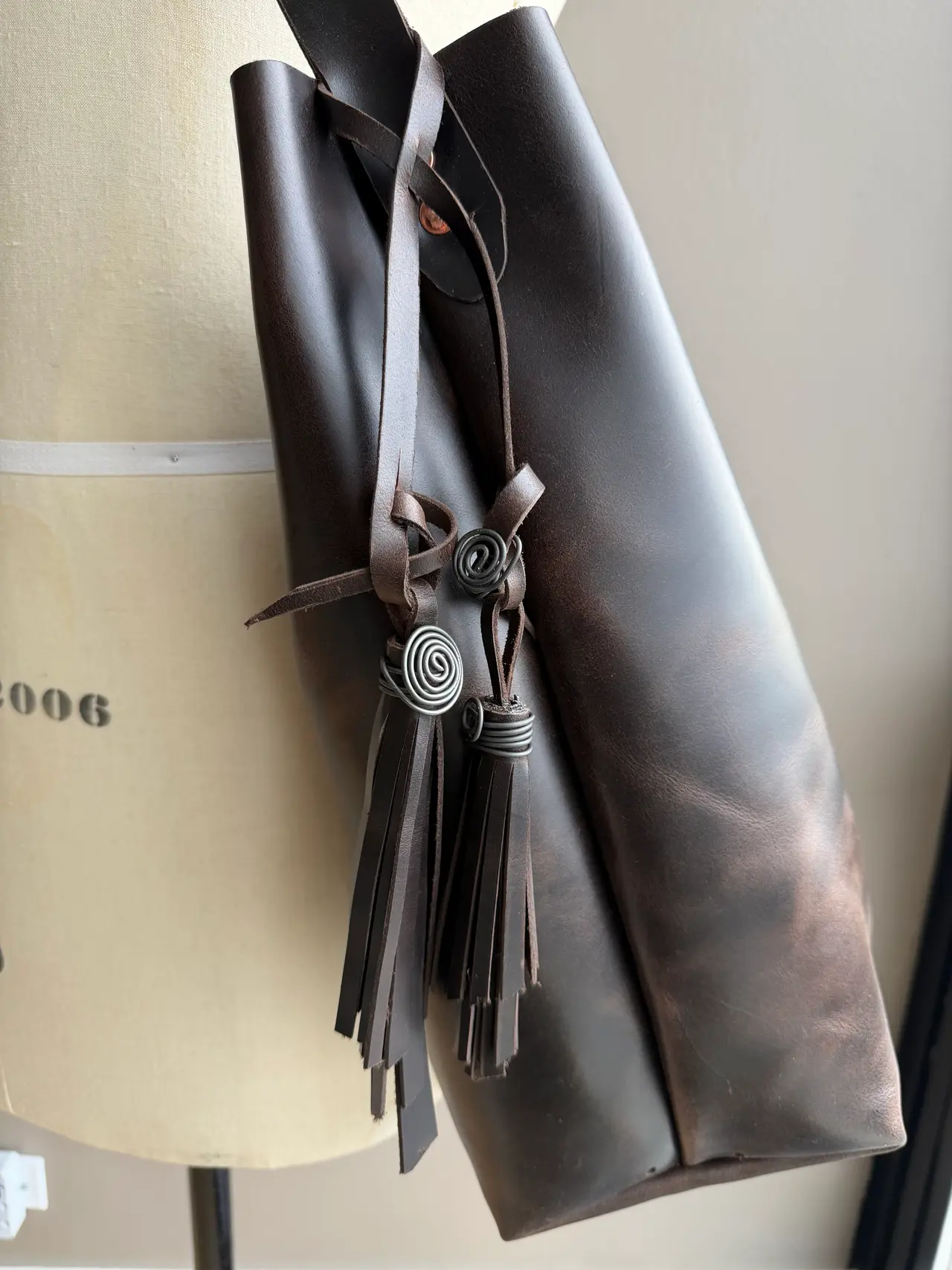 Brown-leather
