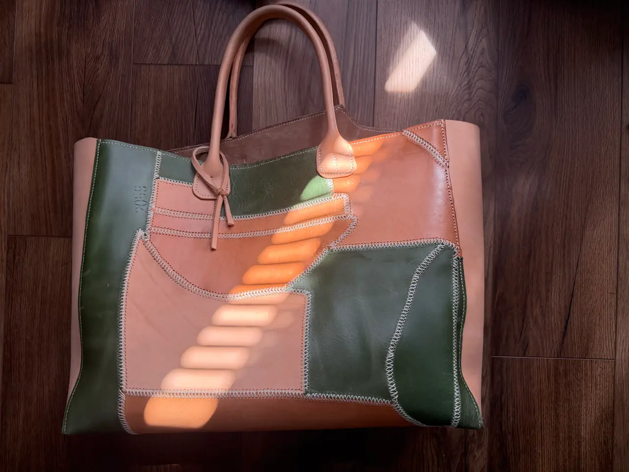 Patchwork Leather Bag