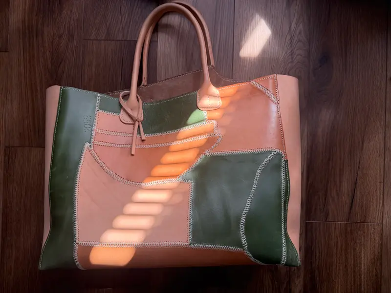 Patchwork Leather Bag