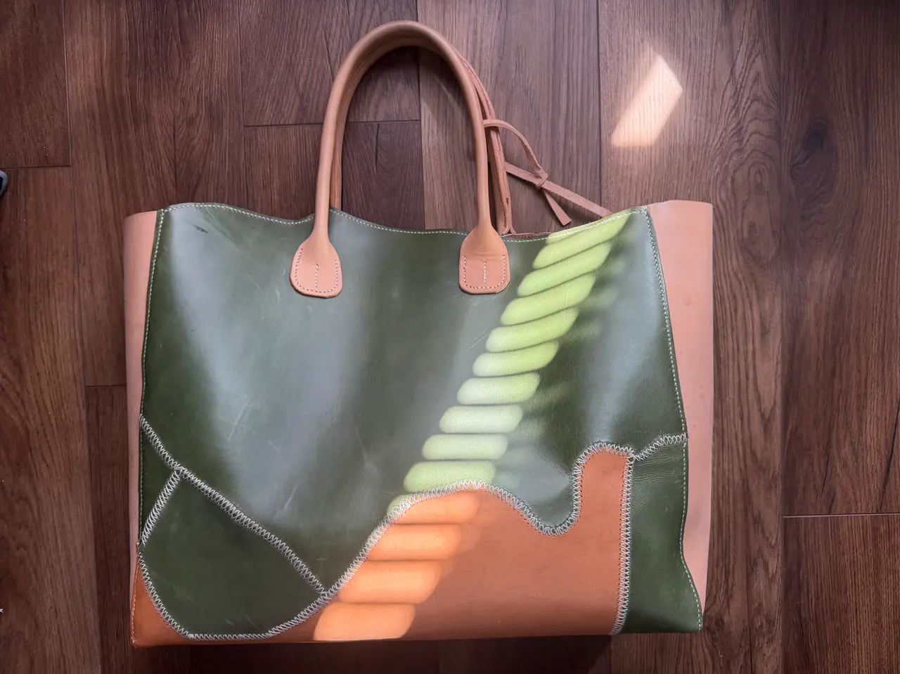 Patchwork Leather Bag